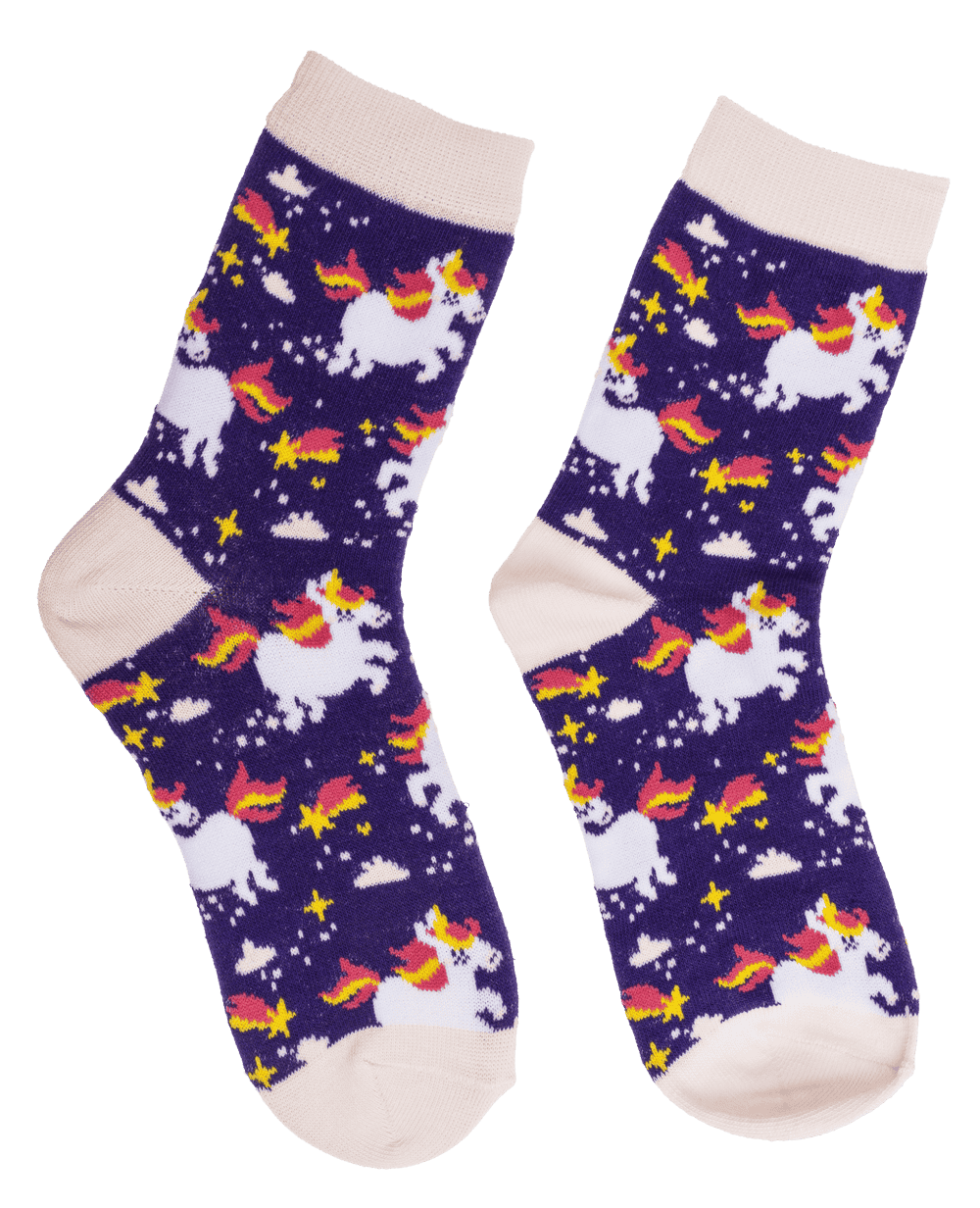Socks, Unicorn, size 36-42,