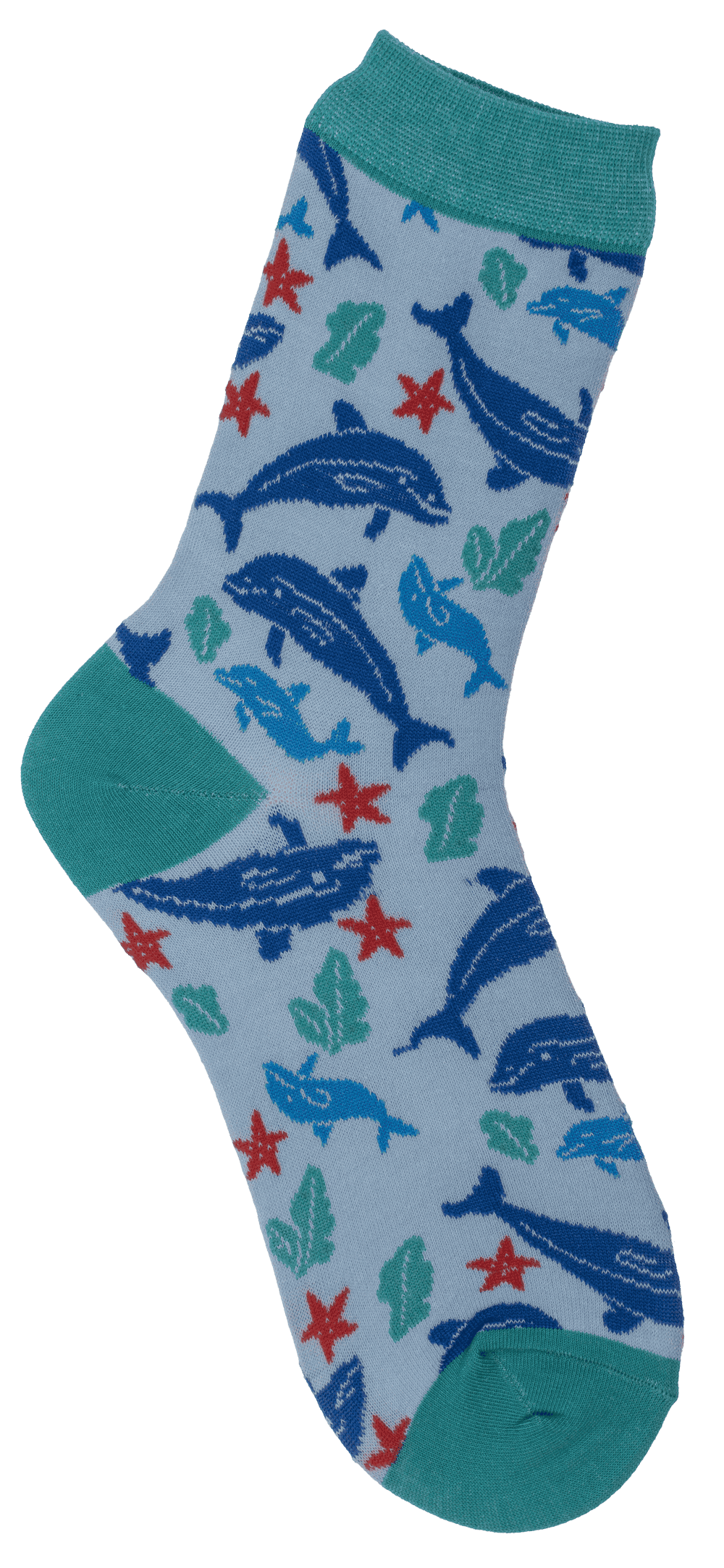 Socken, Delfine, Größe 36-42,