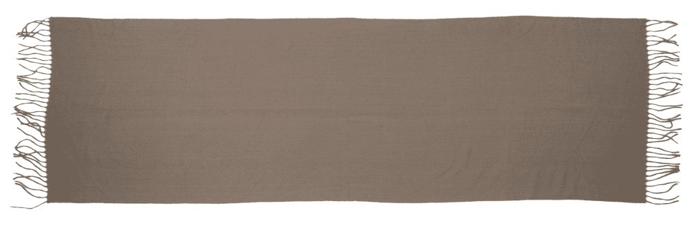 Scarf with tassels & fringes,