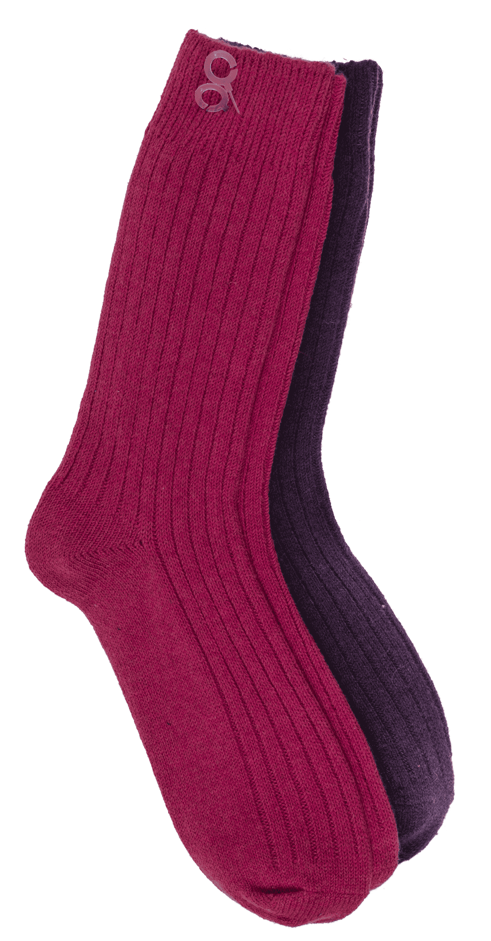 Knitted socks for woman, Uni, size 39-42,