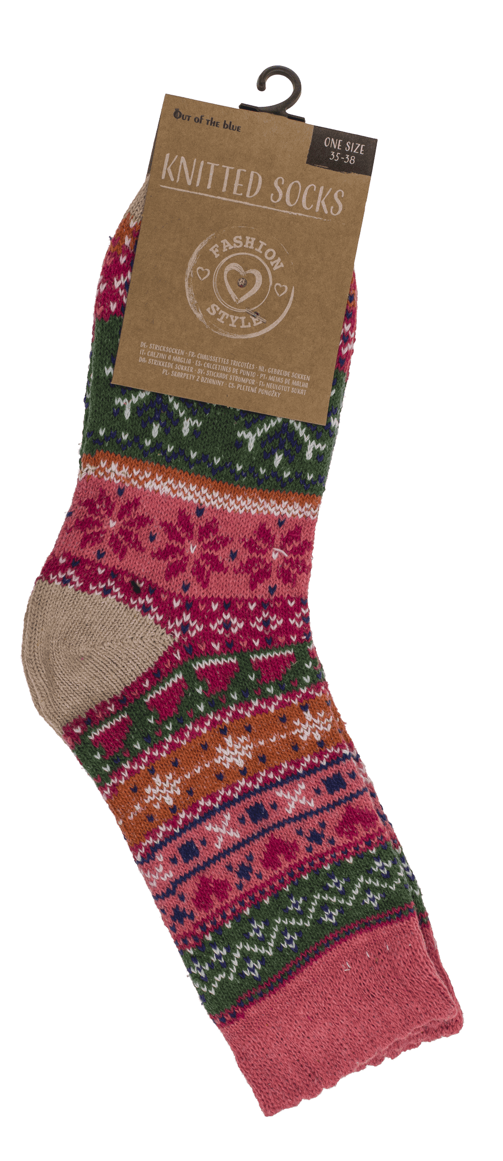 Knitted socks for women, Winter,