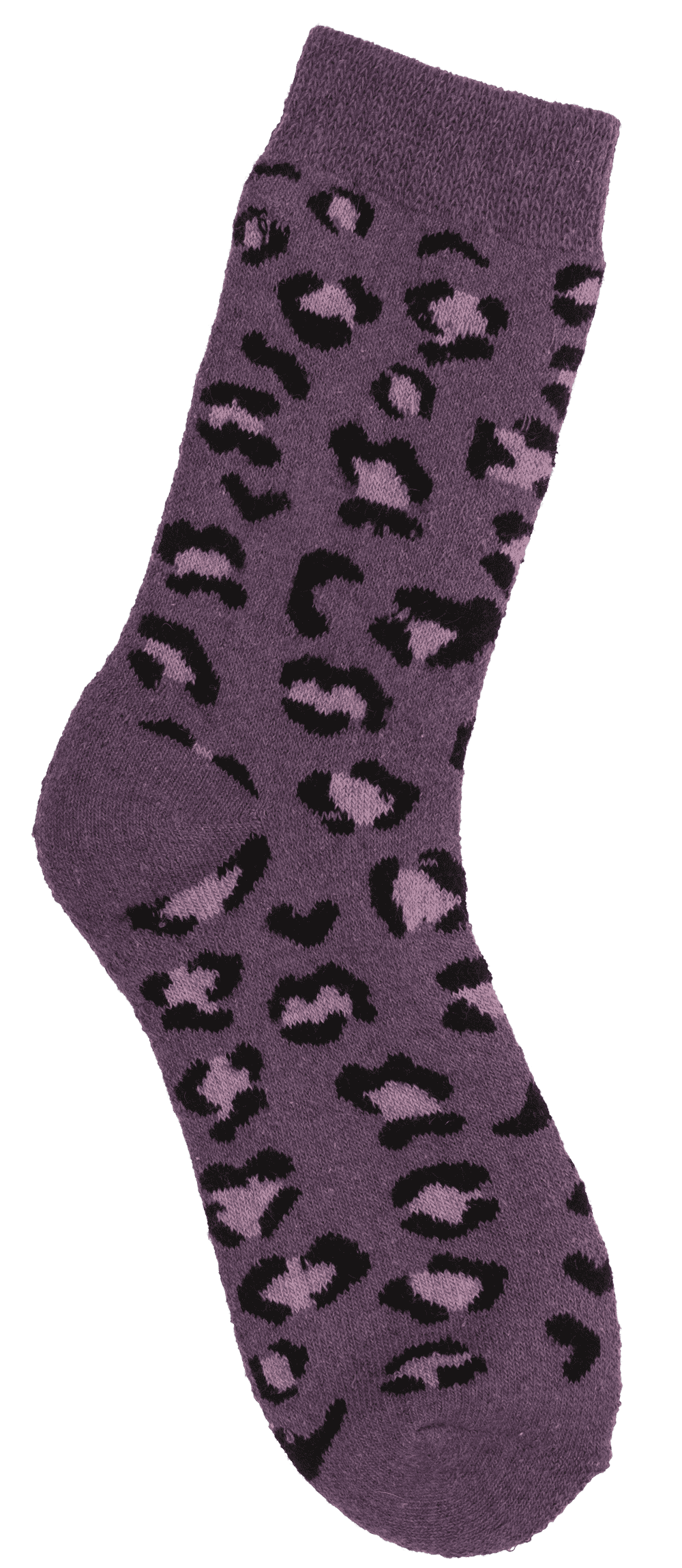 Knitted socks for women, Leopard,