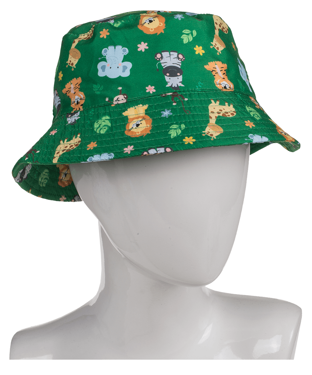 Kids bucket hat, Safari,