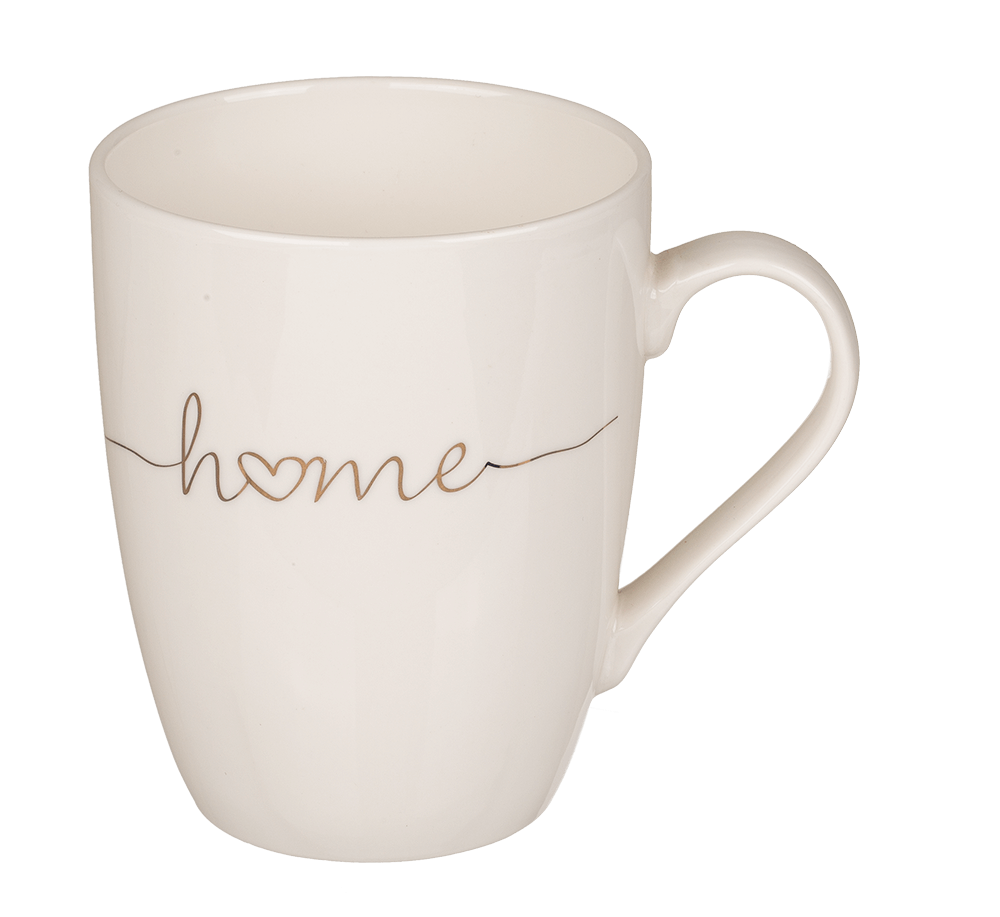 New Bone China mug, Home,