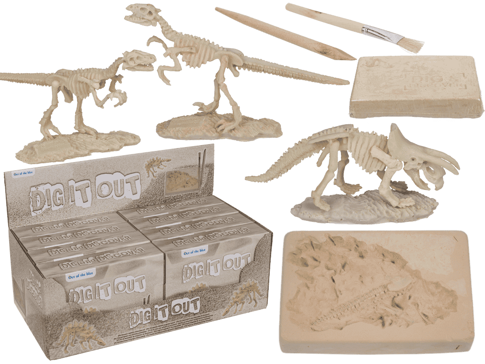Excavation kit, Dinosaur Skeleton,