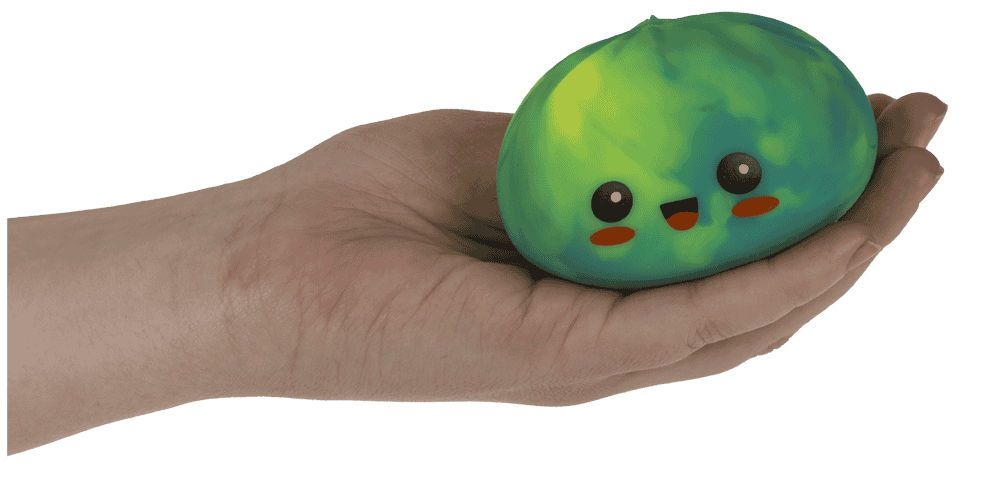 Squeeze Dumpling mit Batikmuster,