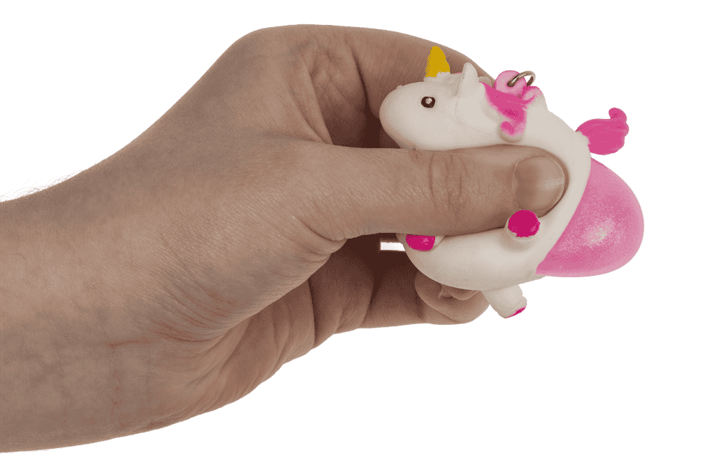Metal key chain, Squeeze Unicorn II,