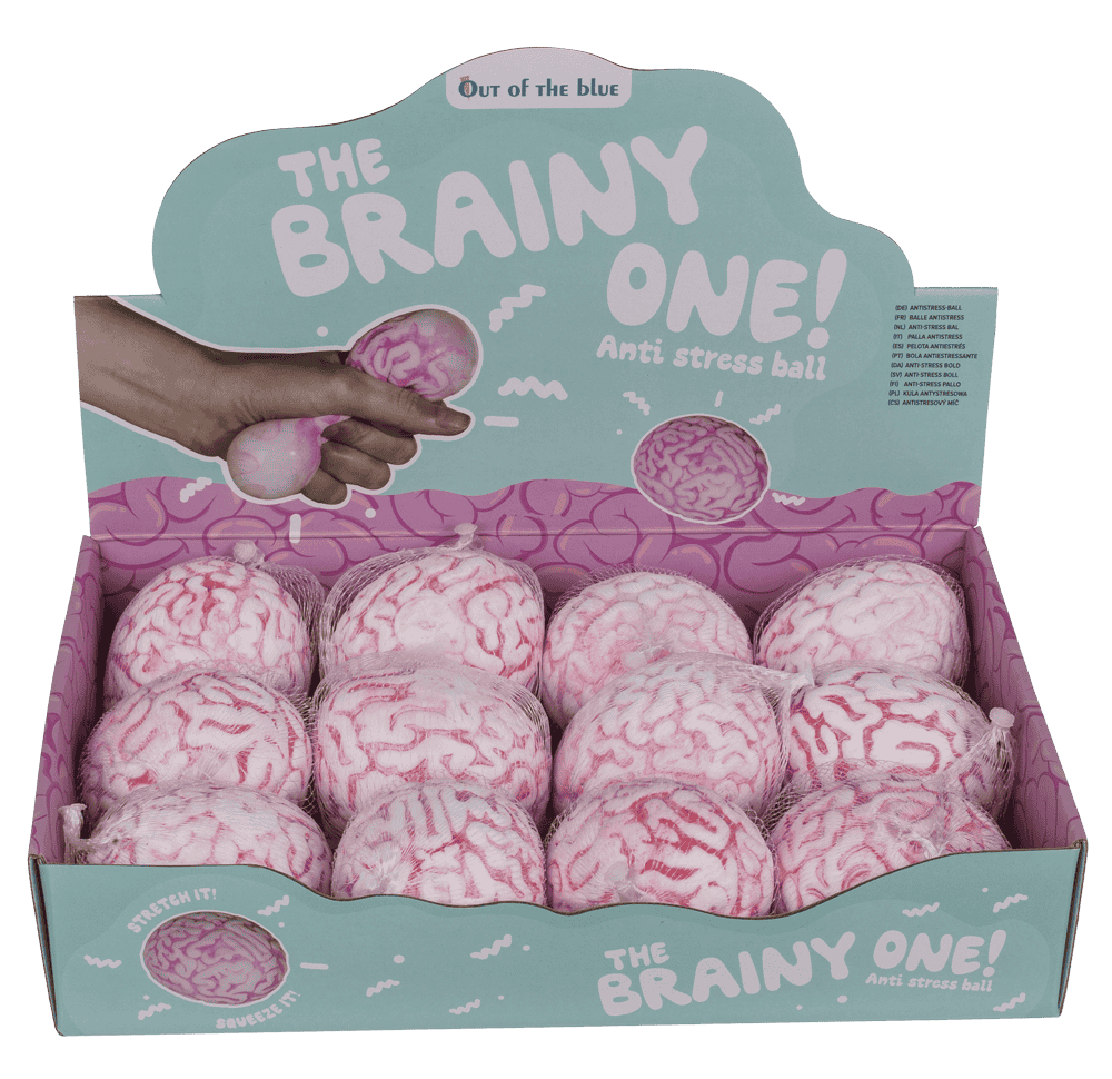 Squeeze ball, Brain,