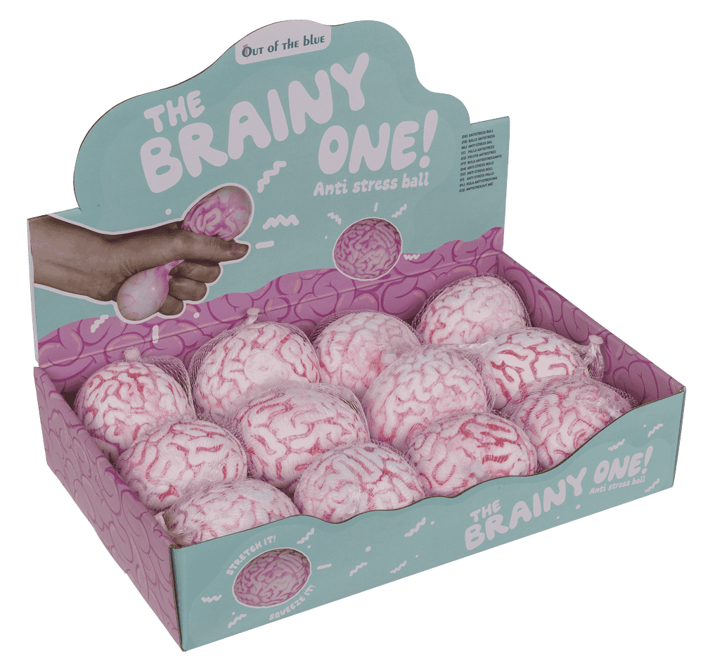 Squeeze ball, Brain,