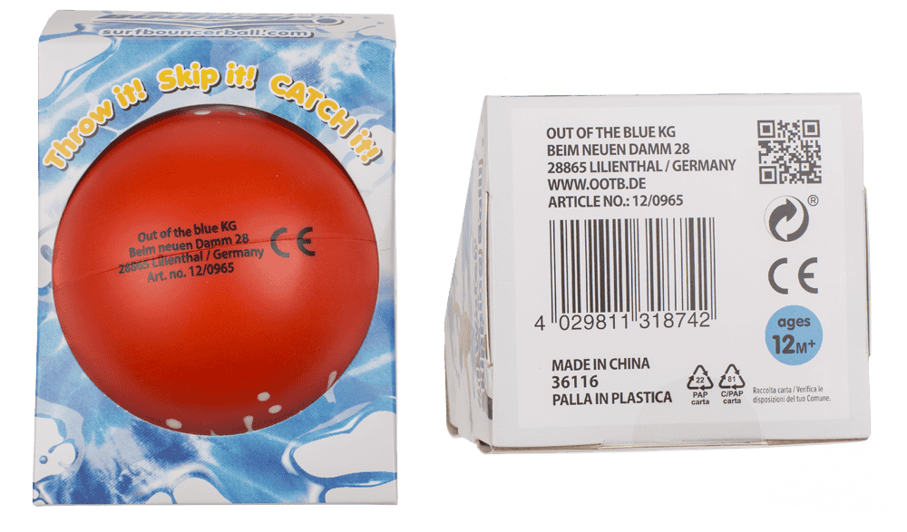 Soft bouncing ball, Surf Bouncer - Mega,