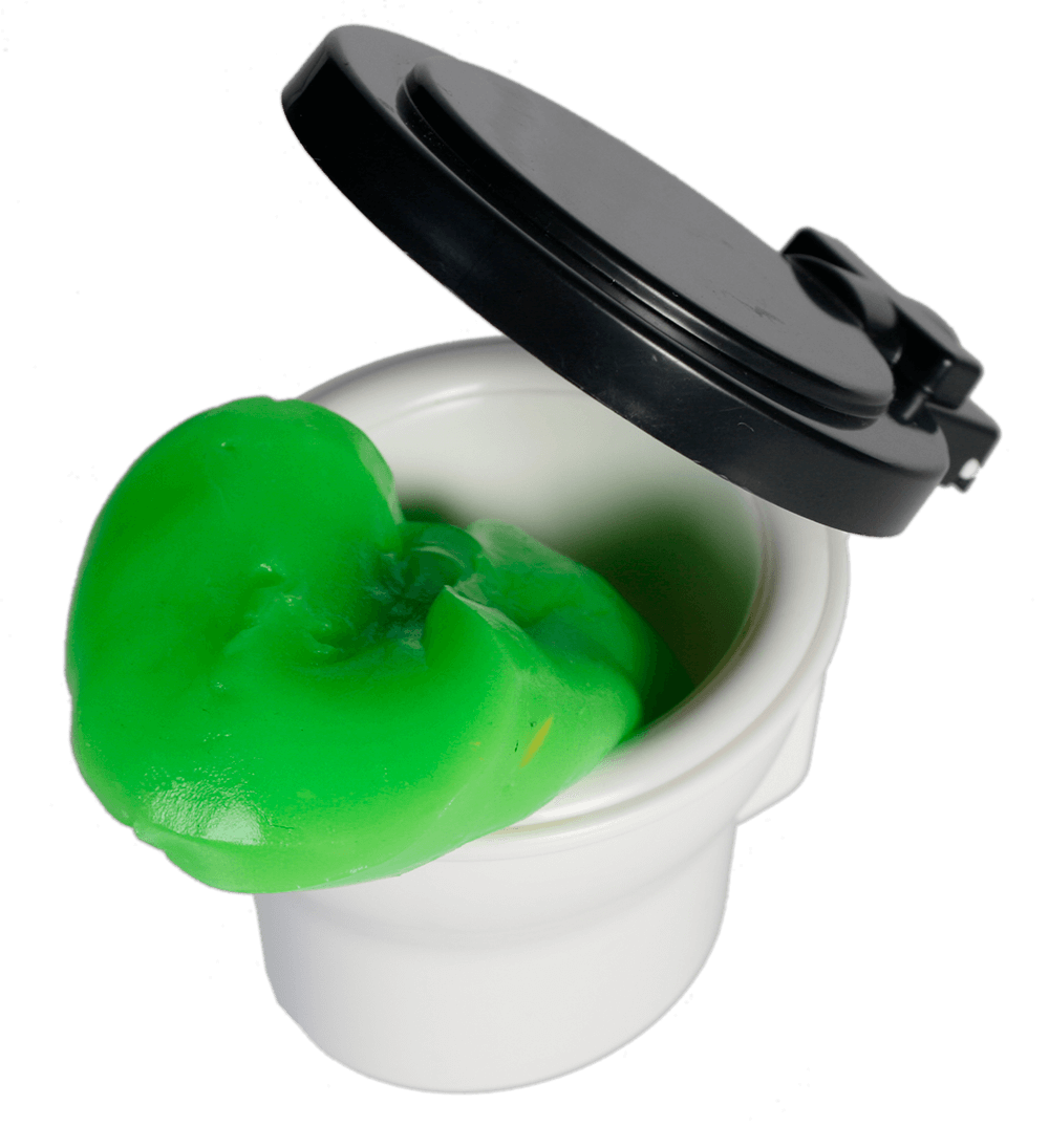 Noisy slime in Toilet,