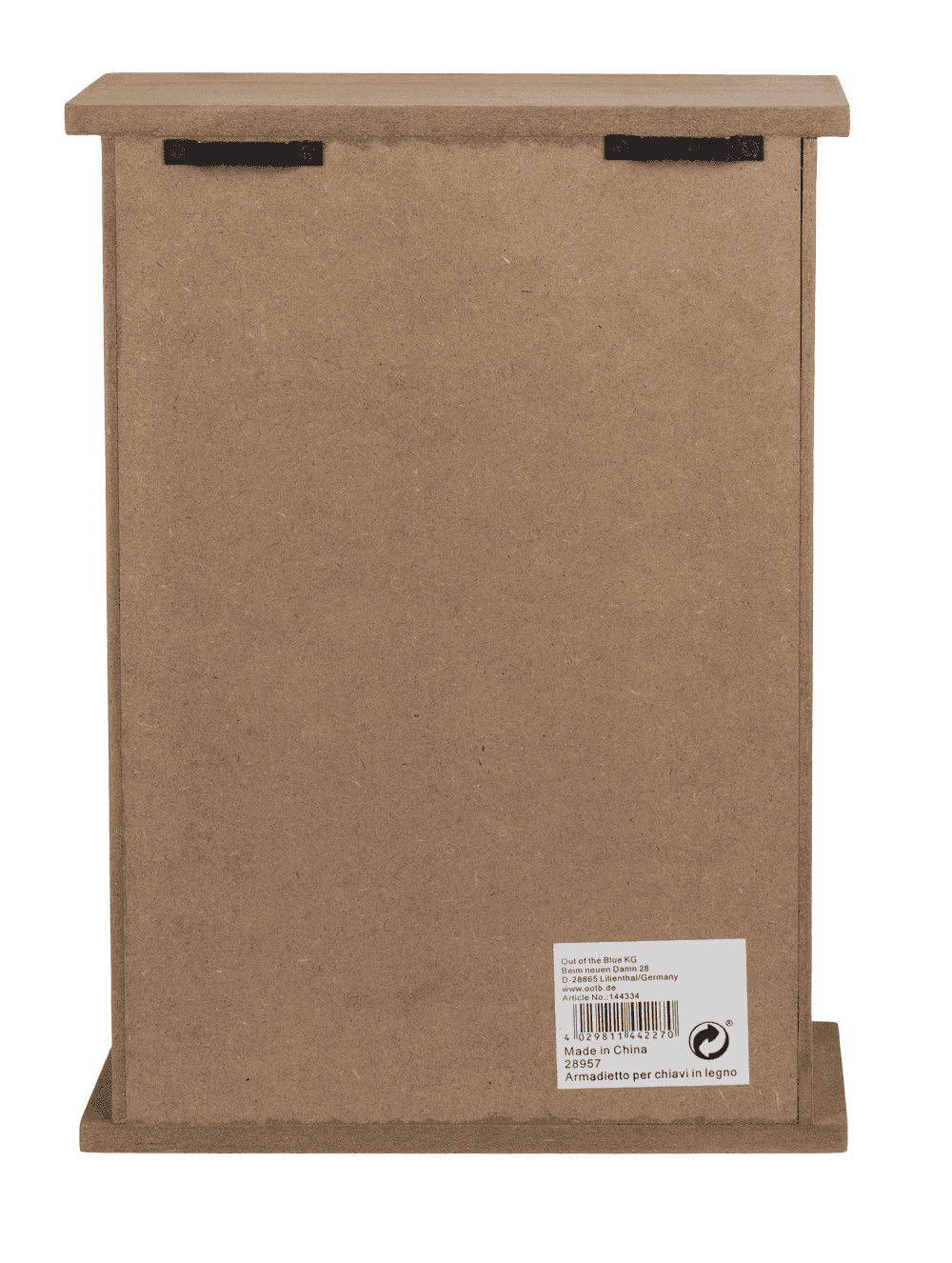 Wooden/metal-key box,