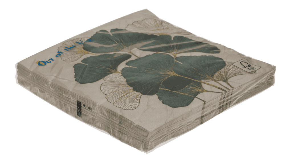 Paper napkins, Ginkgo,