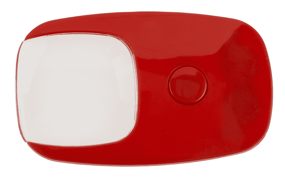 Magnifying glass with light, 5 x 9 cm,