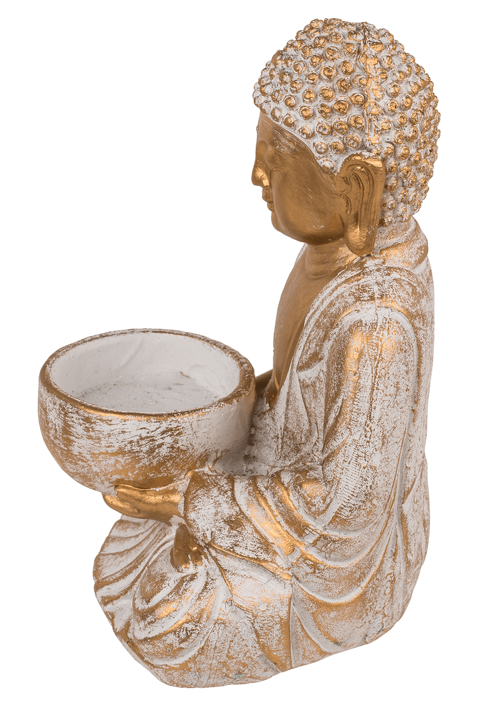 Decoration figurine, Buddha, with tealight
