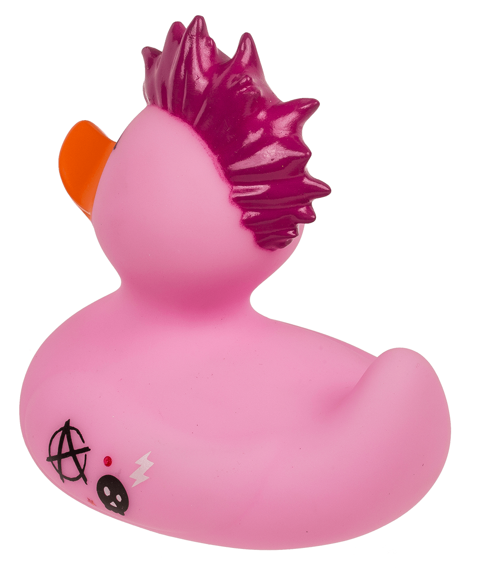 Punk Squeaking Duck, ca. 10 cm,