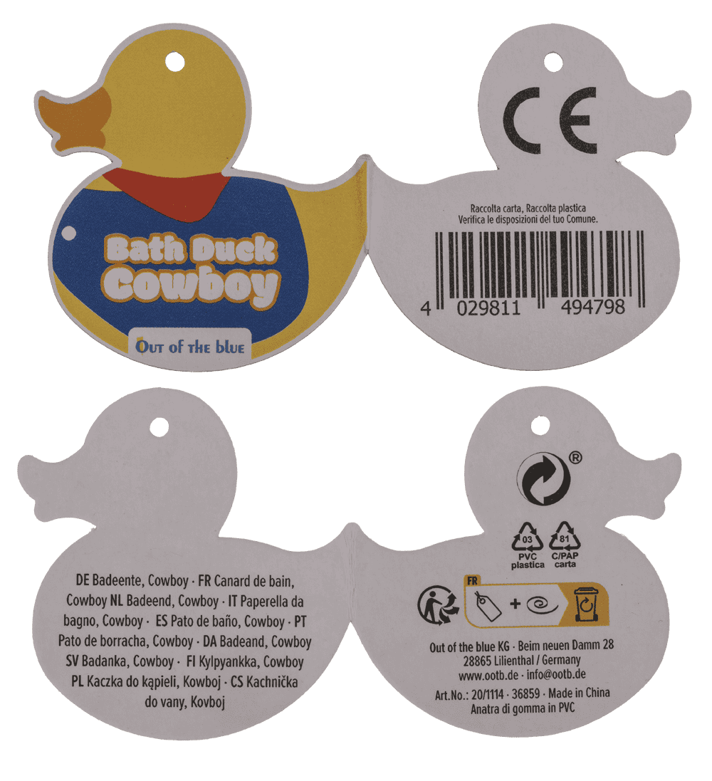 Bath duck, Cowboy,