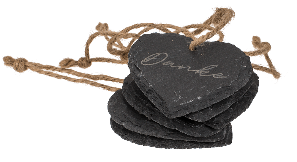 Slate gift tag,