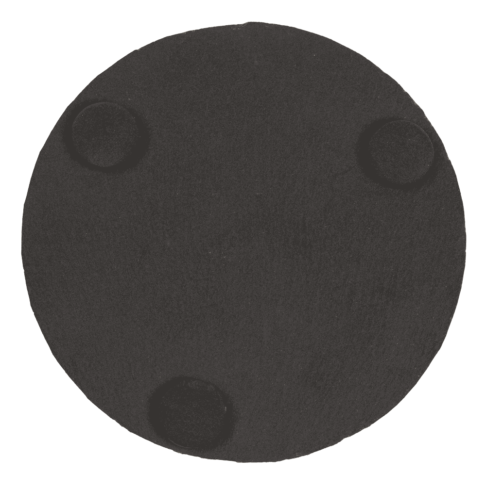 Slate coaster, with laser printing,