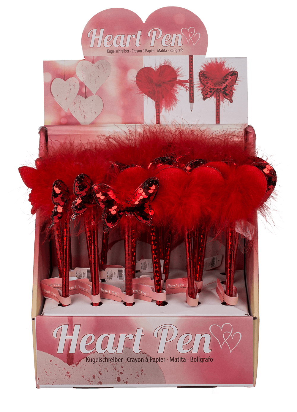 Pen, sequin,