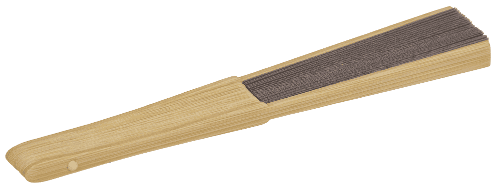 Bamboo Fan, Natural,