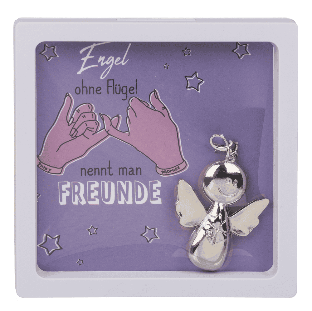Angel Keychain, 3,6 x 4,5 x 0,7 cm,