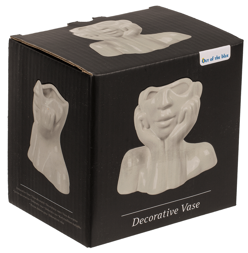 Ceramic vase, Face,