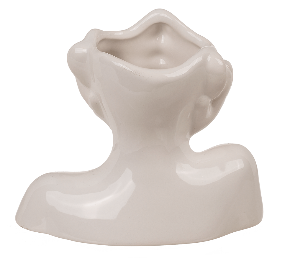 Ceramic vase, Face,