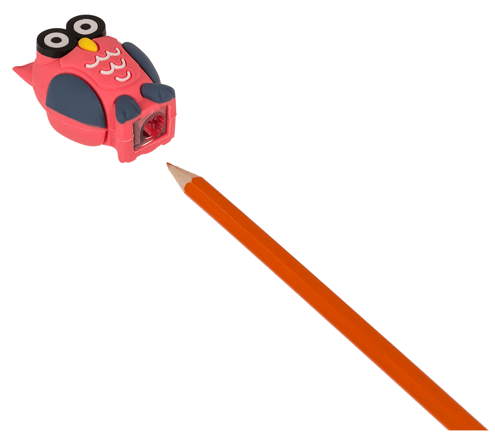 Sharpener, Owl, approx. 3,5 x 2,5 cm,