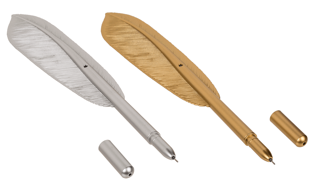 Pen, Feather, approx. 21 cm,