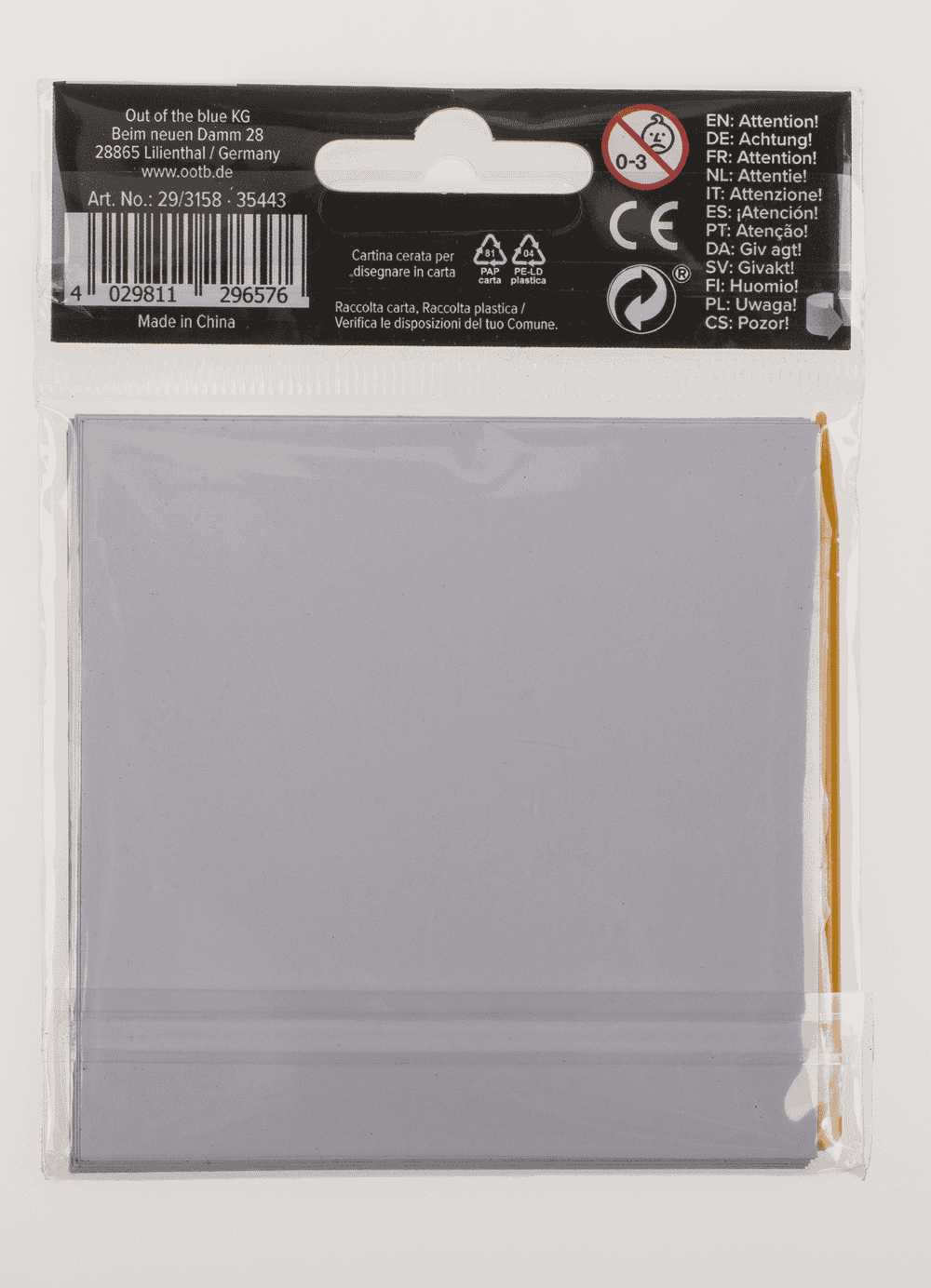 Scratch Sheet, Colourful, ca. 8, 5 x 8, 5 cm,