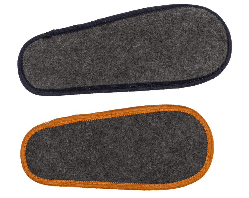 Jumbo felt slipper, Welcome,