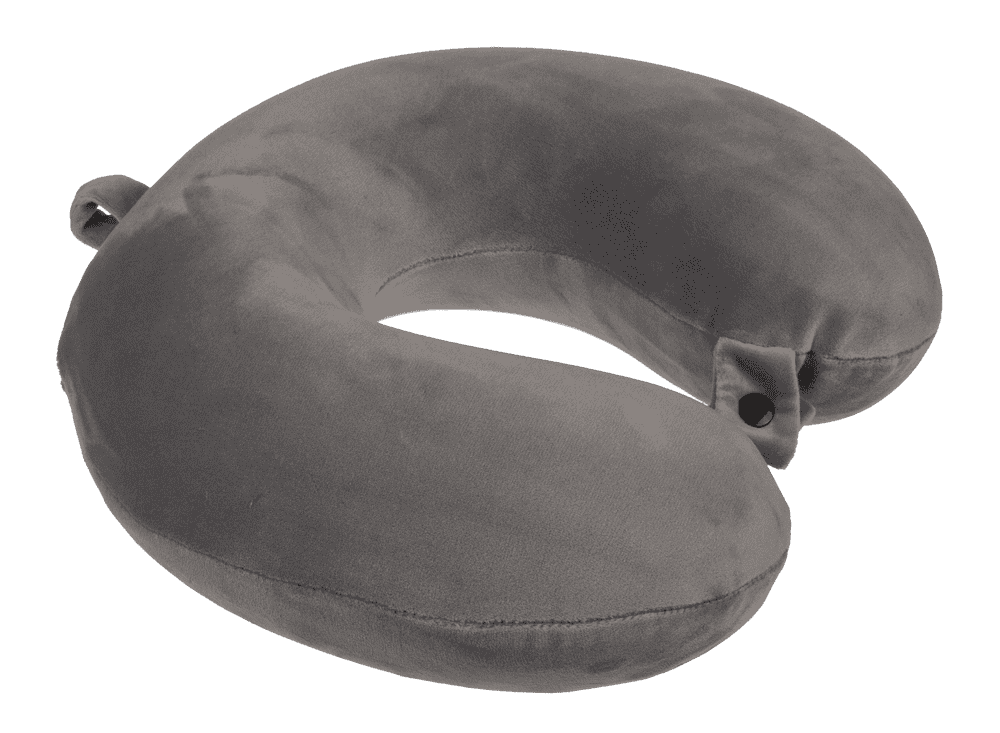 Round shaped neck cushion made of memory foam,