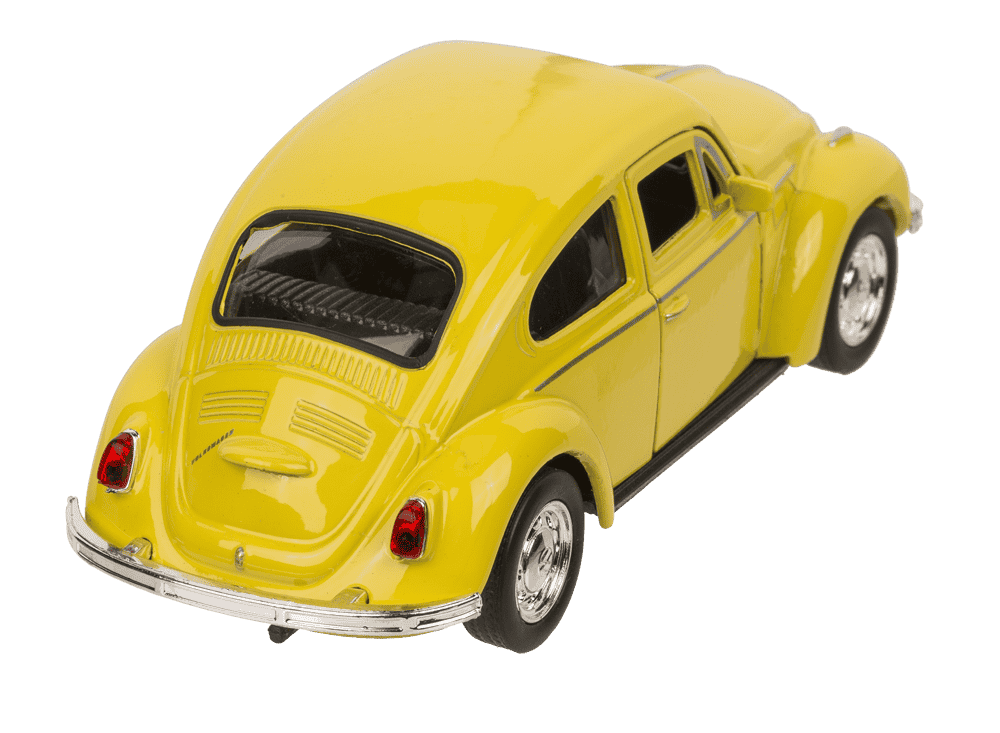 Model car with pull back, VW Beetle 1960,