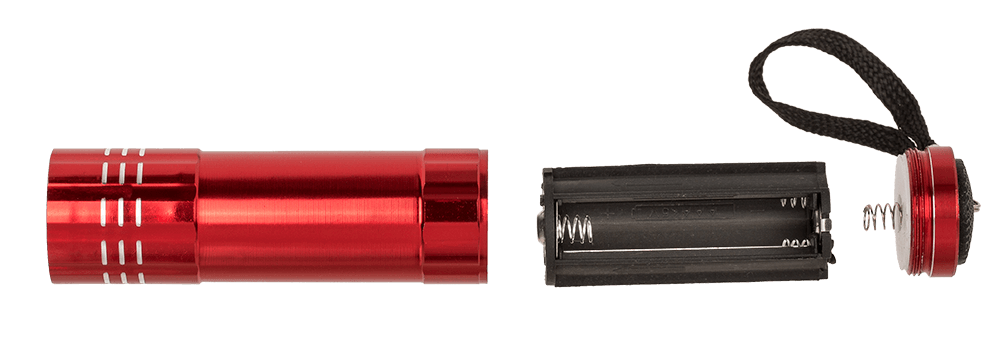 Alu torch with COB-LED, CA: 8,5 cm,