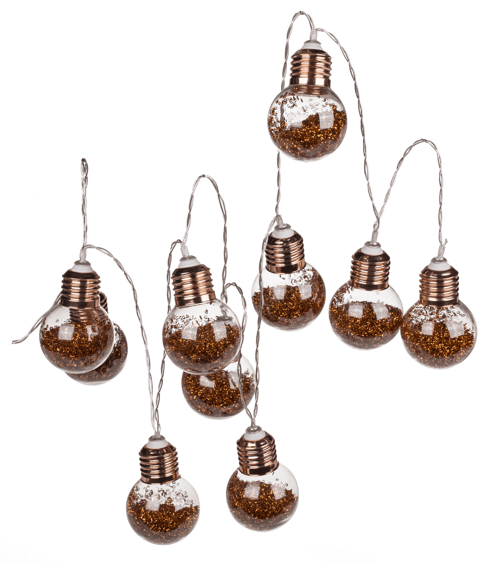 Light chain, Glitter Bulbs,