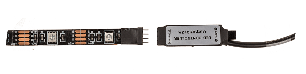 Light strip with colour changing LED,