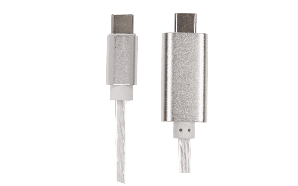 USB-C to USB-C fast charging and data cable, 1 m.,
