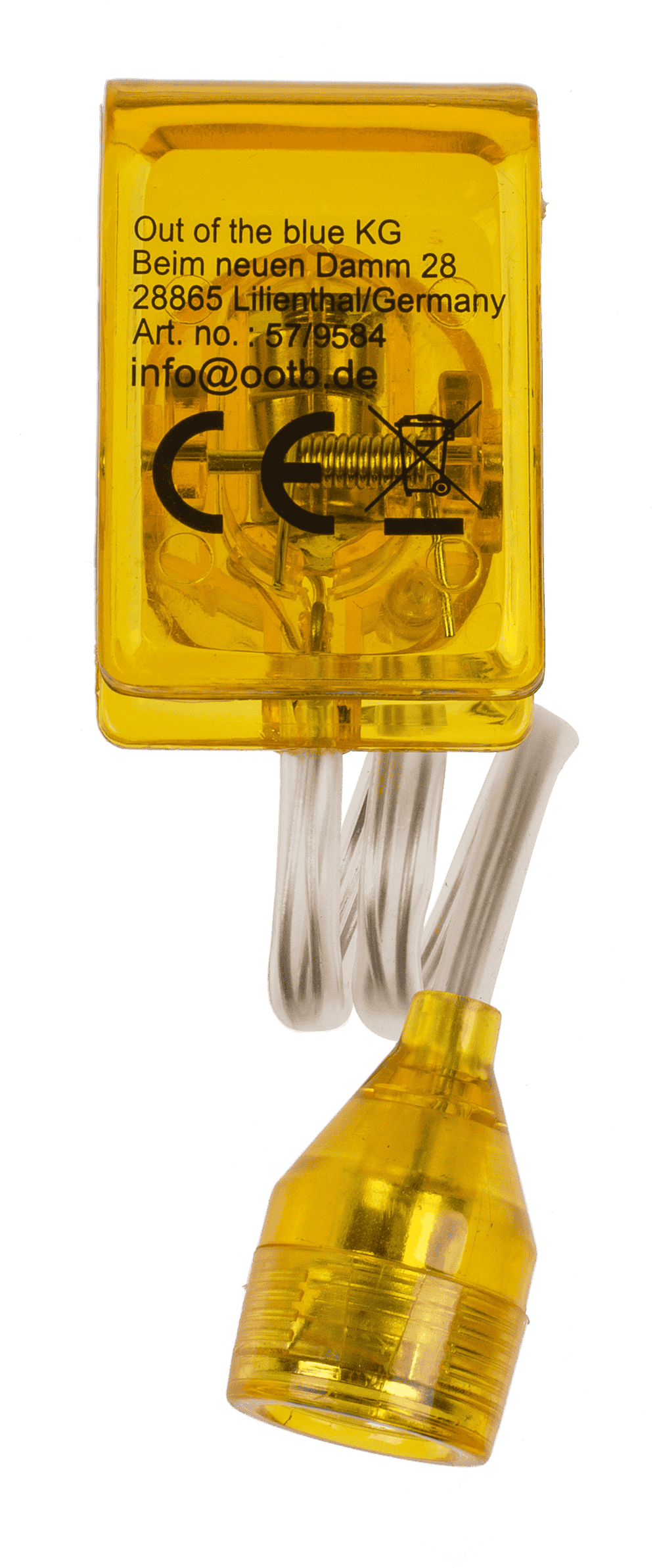 Reading lamp with LED (incl. batteries) ca. 4 cm,