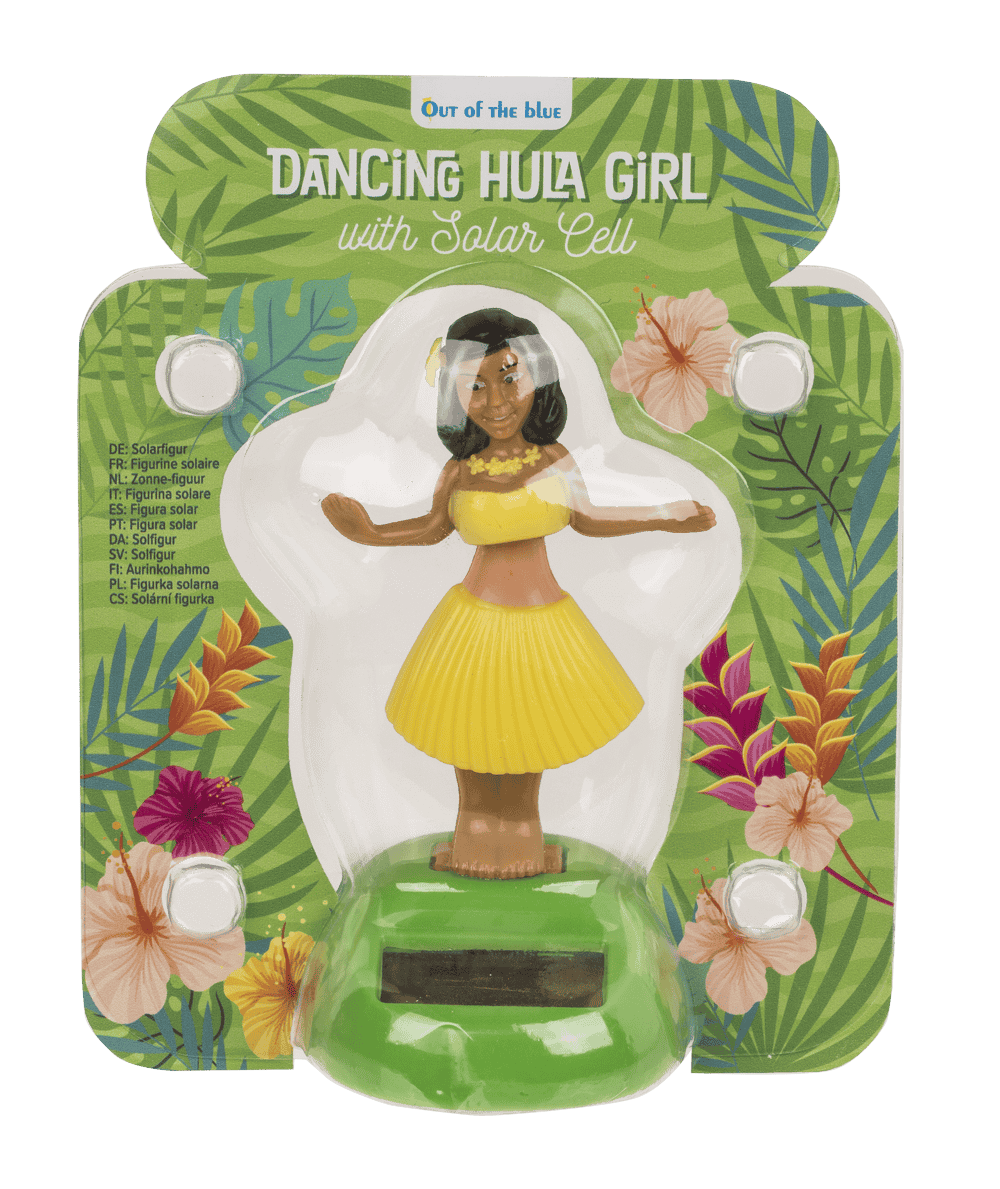 Moveable figurine, Hula Girl I,