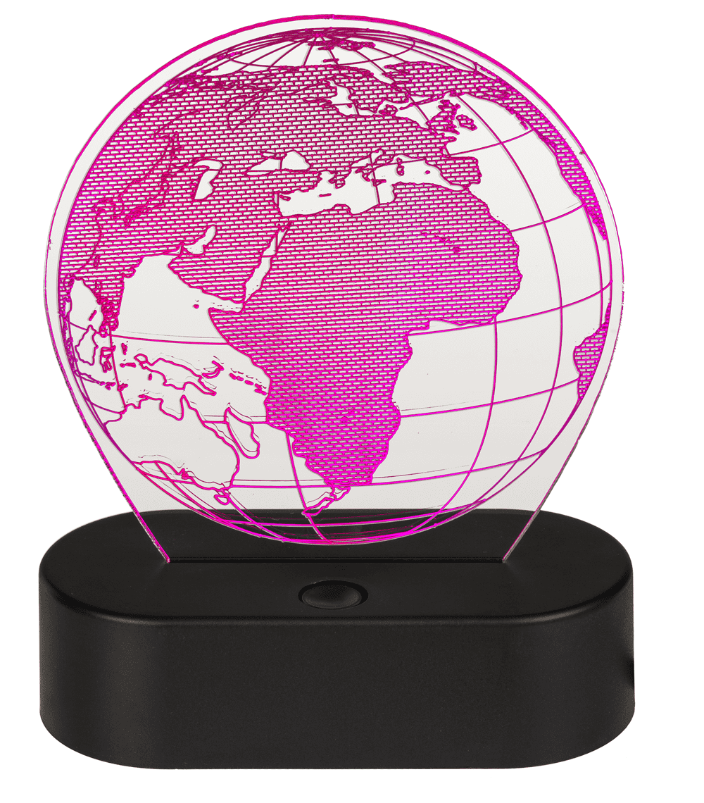 3D-Lamp, Globe,