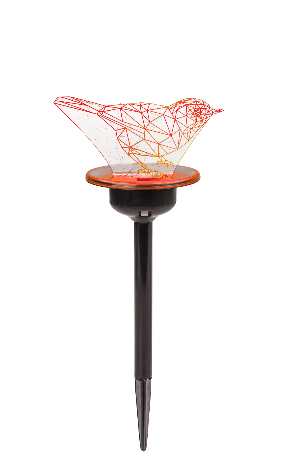 3D LED Solar garden stick with colour changing LED