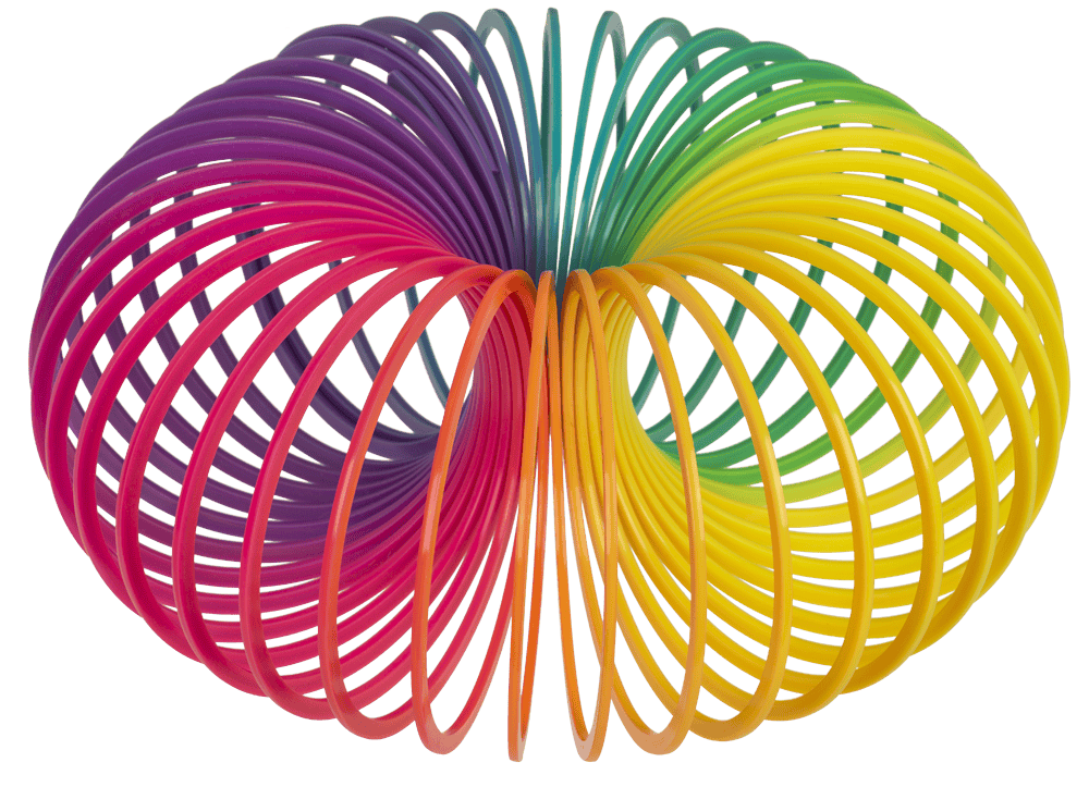 Coil, Rainbow, XL, ca. 12,5 cm