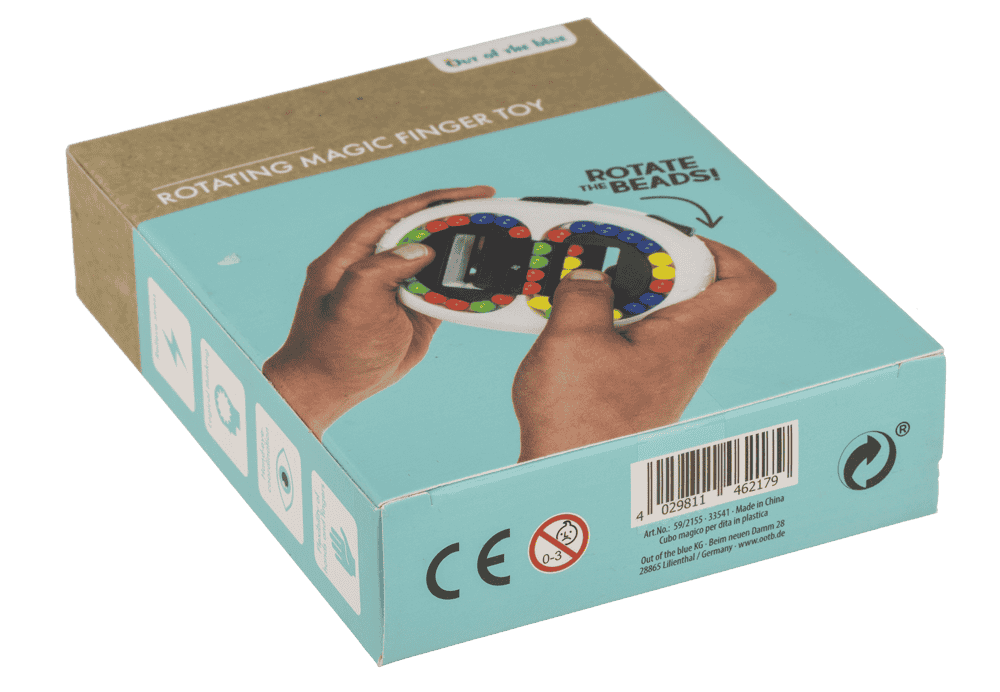Rotating Magic Finger Toy, ca. 12,5 cm,