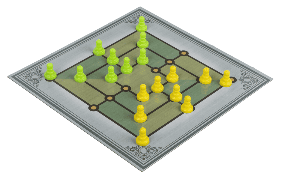 Board Game Set, 10 in 1, 15 x 15 cm,