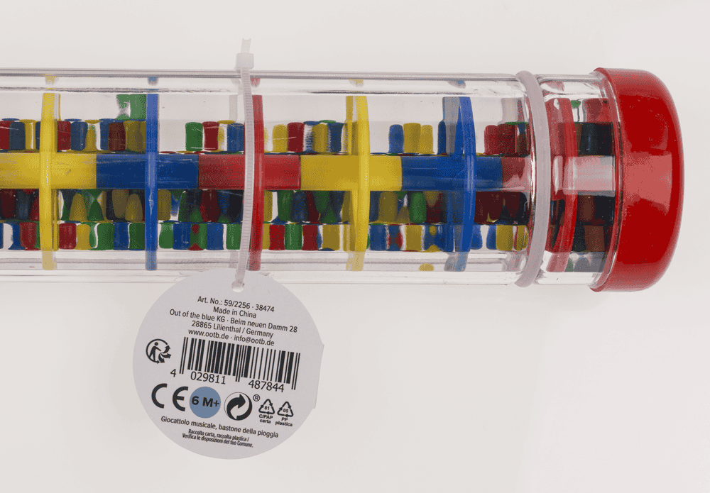 Musical toy, Rain stick, 5,2 x 41 cm,