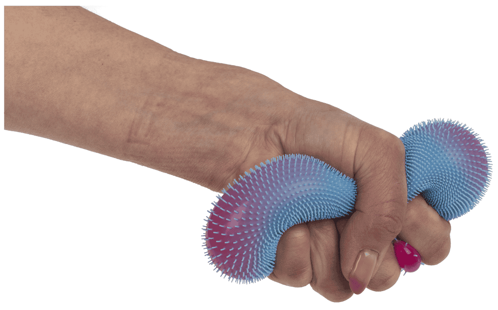 Squeeze-Ball mit Noppen, ca. 6,5 cm,