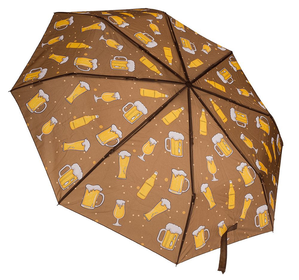 Pocket Umbrella, Beer bottle,