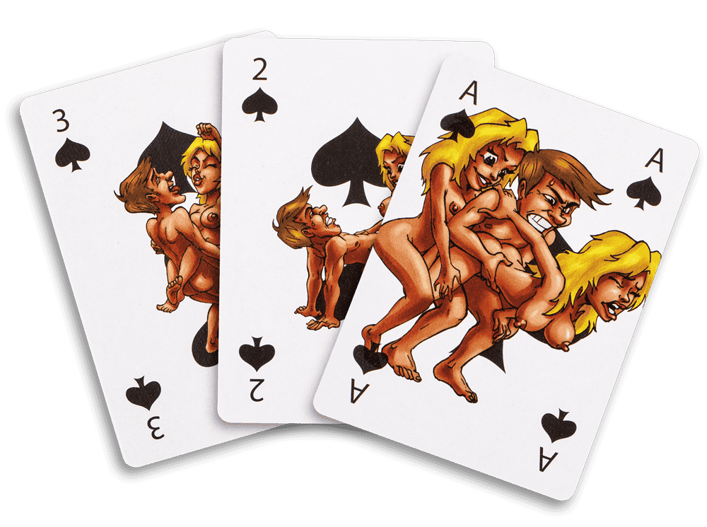 Playing Cards, Kamasutra Comic,