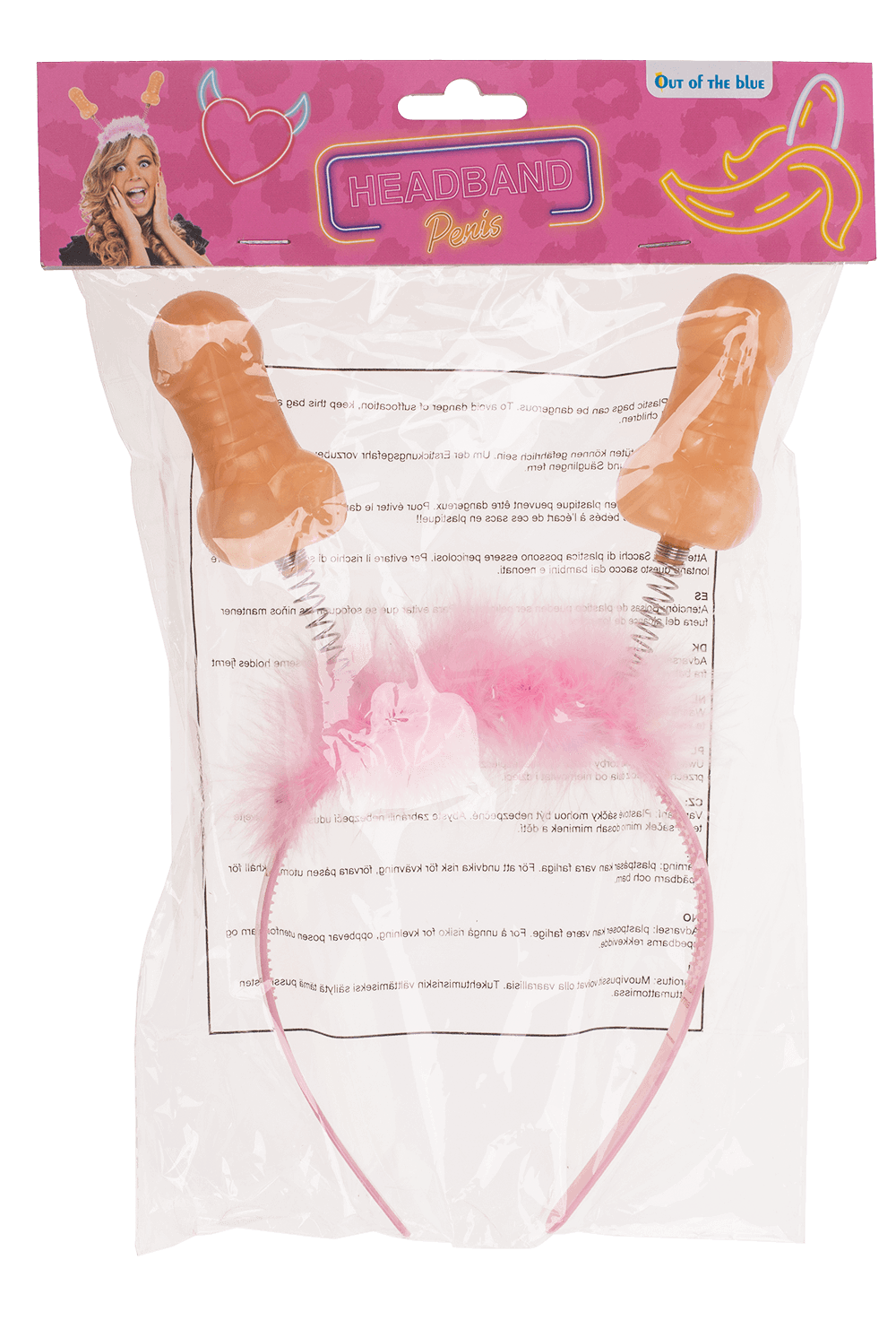 Plastic head band,